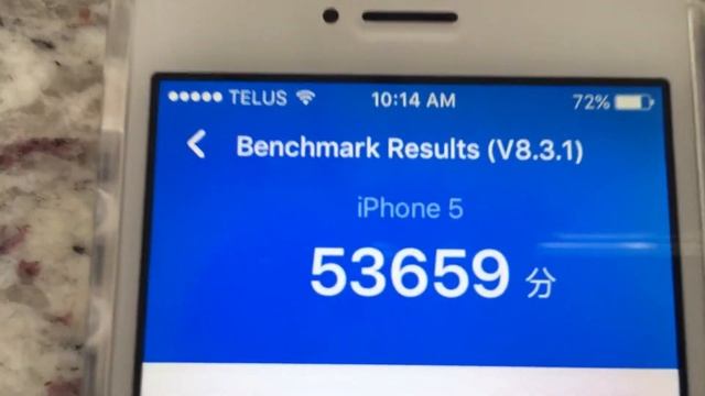 iPhone 5 Antutu benchmark 2020 смотреть онлайн
