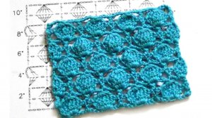 Ажурный узор с разбором схемы