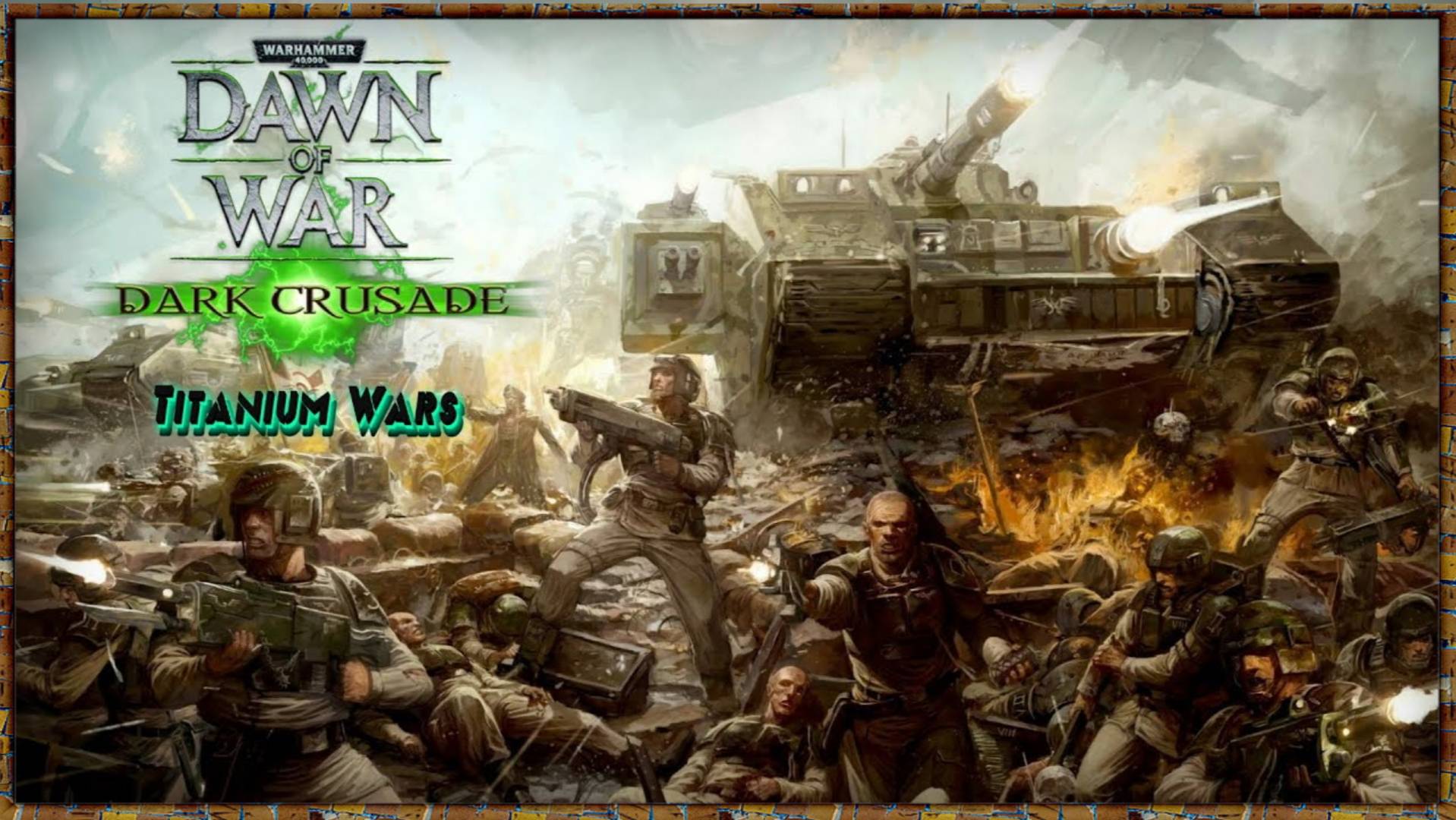 Прохождение Warhammer 40000: Dawn of War – Dark Crusade "Titanium Wars" 1 из 2