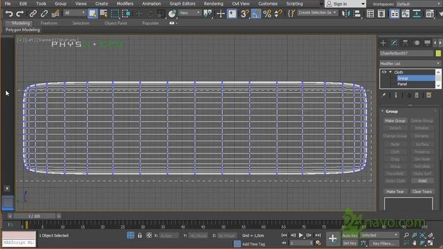 Создание дивана в 3ds max ? Создание швов. Надувание. Модификатор Cloth. Интерьер. Урок 57 . Часть