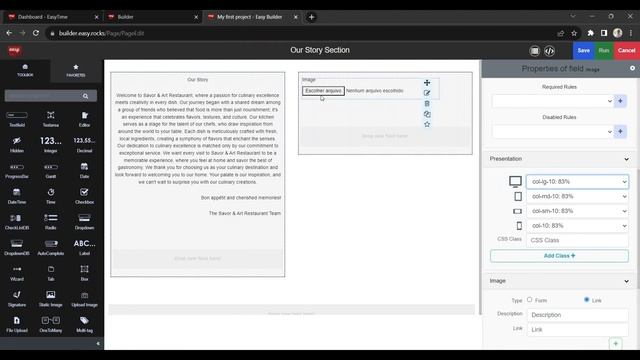 Static Page - Easy Builder Tutorial смотреть онлайн