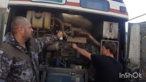 Scania Забыт на одиннадцать ле! Запуск автобуса после одиннадцати лет стоянки DABSCANIA мотор DAF