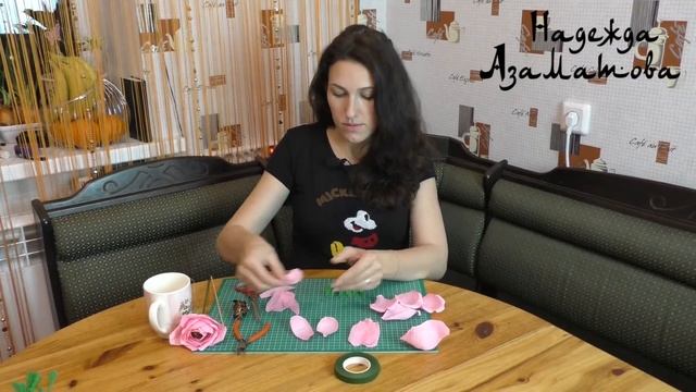 Роза из конфет( Вариант 1) Надежда Азаматова