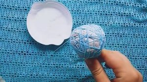 Шарик из ниток без воздушных шариков. Проверка ЛАЙФХАКа