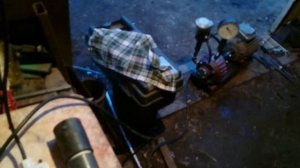 Вакуумный насос НВ-12. Пробный запуск