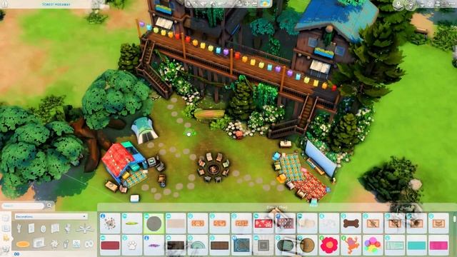 Little Campers Treehouse ?? || The Sims 4 Speed Build смотреть онлайн