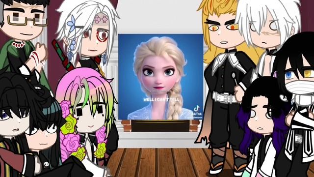 Hashira react to the uppermoons/gacha/demon slayer/kny смотреть онлайн