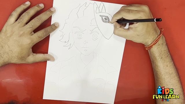 Anime drawing | how to draw tanjiro kamado step-by-step with pencil смотреть онлайн