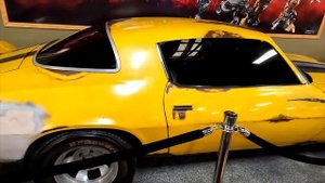 Transformers movie Bumblebee 1977 Chevrolet Camaro rusty classic | Jarek in Volo Museum Illinois US