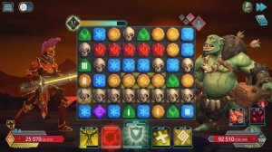 Puzzle Quest 3 - Dok vs  Огр (100 уровень)