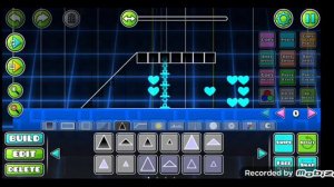 как сделать красивый уровень в geometry dash на телефоне