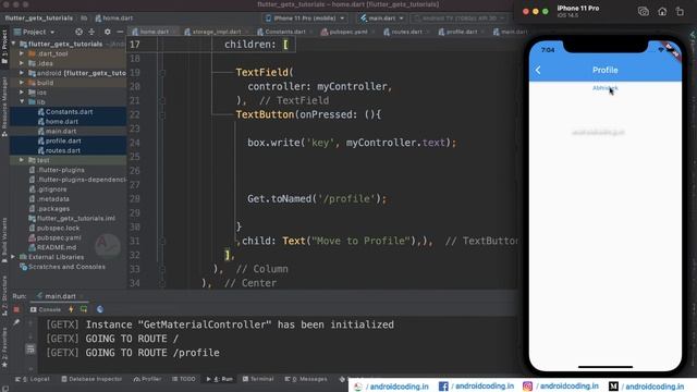 Flutter : GetX Save data using Storage Box | Added Subtitles | getx flutter | flutter coding смотреть онлайн