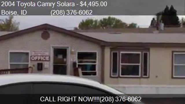 2004 Toyota Camry Solara COUPE 2-DR for sale in Boise, ID 83 смотреть онлайн