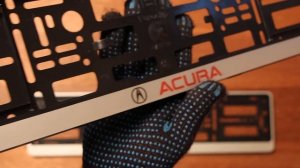 Рамки номера автомобиля под номерные знаки Акура и Хонда - License Frames Acura & Honda