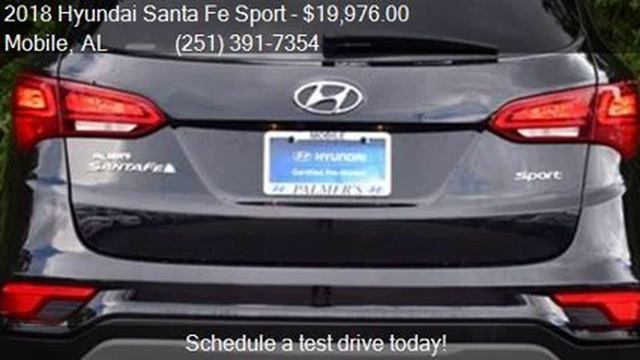 2018 Hyundai Santa Fe Sport 2.4L 4dr SUV for sale in Mobile, смотреть онлайн