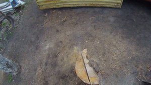 Продольная распиловка бензопилой