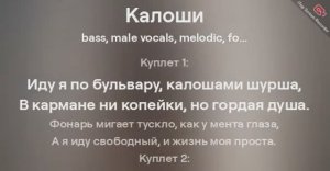 Калоши мои старые