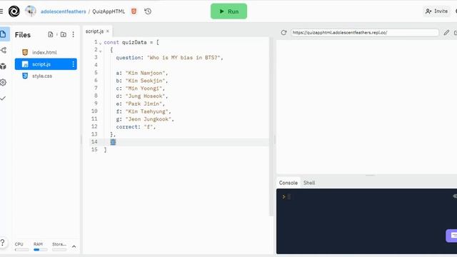 HTML CSS JavaScript Quiz App | Source Code | Tutorial