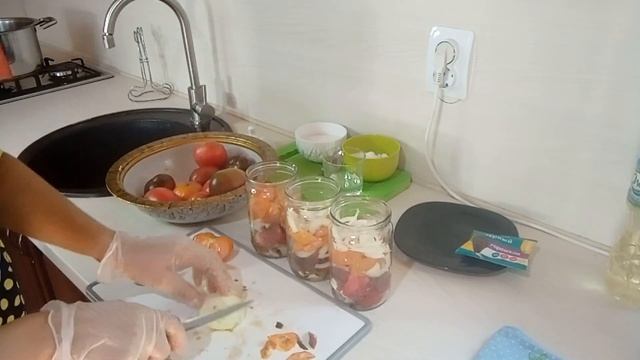 Вкуснятинка из крупных помидор на зиму. Посеем Пожуем смотреть онлайн