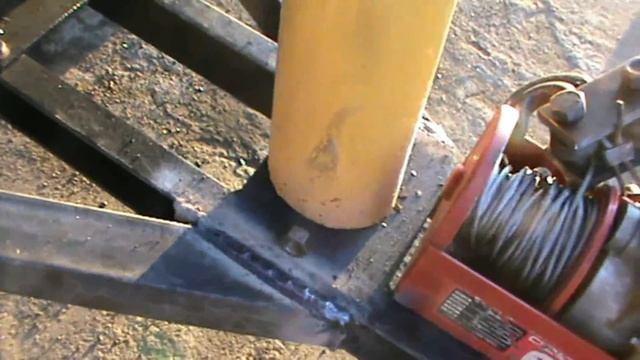 Самодельный подъемник для двигателя часть 4 Финал Homemade Lift For The Engine Part 4 Final