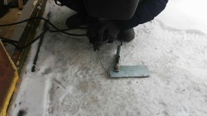 Самодельные электроды, эксперимент