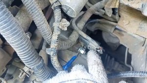 Снятие и замена стартера CHERY A13 BONUS VERY