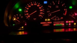 Тест приборной панели БМВ Е39   bmw e39 dashboard test