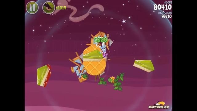 Angry Birds Space Utopia 4-16 Walkthrough 3-Star смотреть онлайн