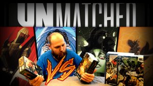 Unmatched: Робин Гуд & БигФут, Красная Шапочка & Беовульф. Дуэльная игра, распаковка, обзор.