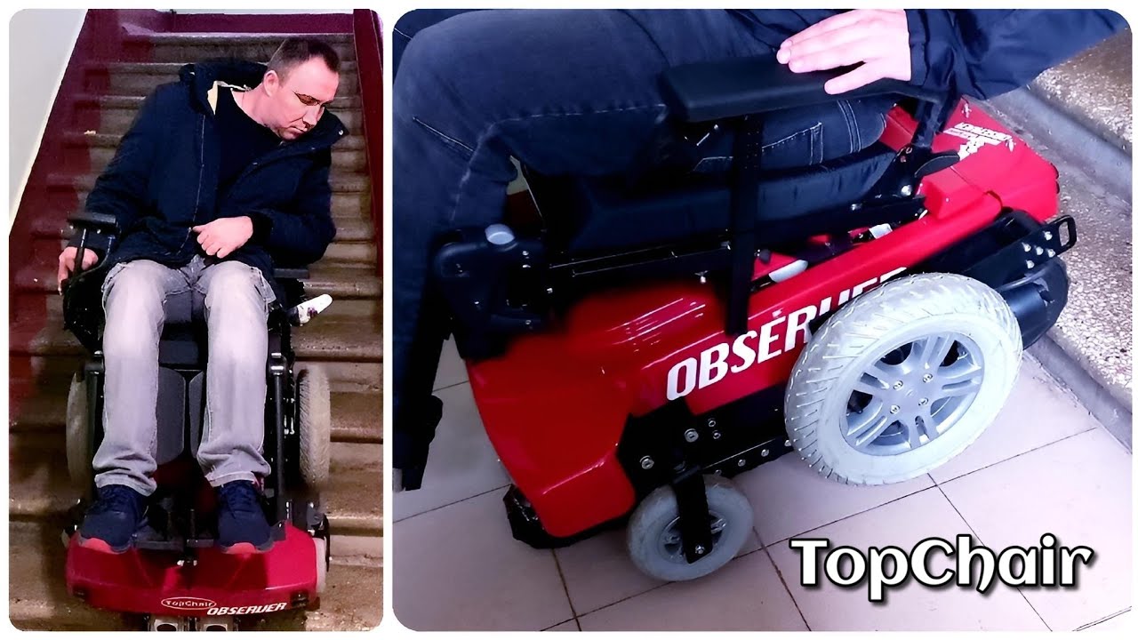 ТЕСТИРУЕМ КОЛЯСКУ СТУПЕНЬКОХОД TOPCHAIR