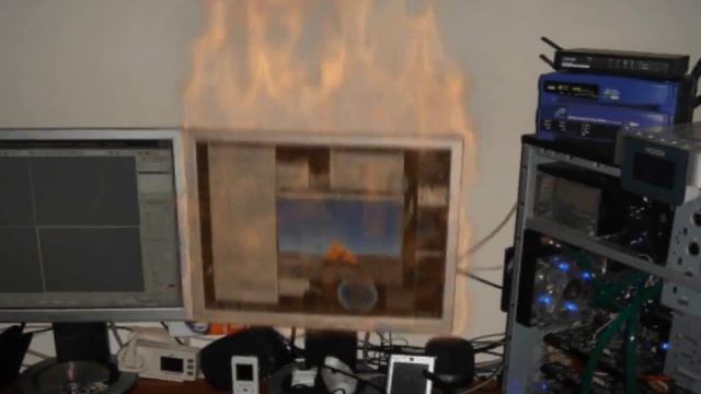 Monitor on fire test смотреть онлайн