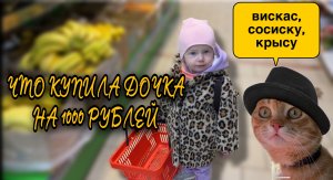 Эксперимент! Что Есения купит в магазине?!