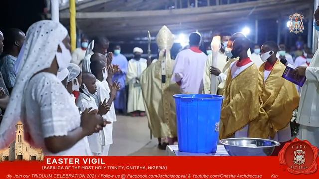 HOLY SATURDAY | Easter Vigil | Onitsha Archdiocese смотреть онлайн