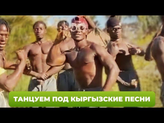 в Африке станцевали под песню Қызыл өрік | Кыргызстану Привет из Африки | Команда Воины Матумба
