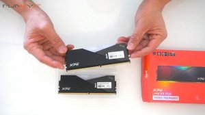 Adata XPG Lancer RGB DDR5-6000 32GB memory Kit Unboxing