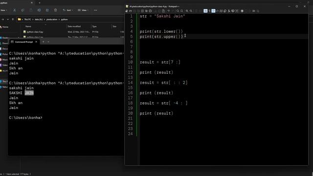 Learn Python 3 | Strings Manipulation in Python 3