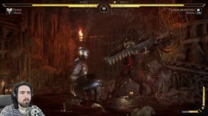 Necros ( Коталь ) против TIMoha ( Робокоп ) - Мортал Комбат 11 / Mortal Kombat 11