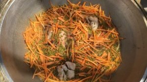 OSH PALOV | УЗБЕКСКИЙ ПЛОВ с МАШОМ и РИСОМ | БУХОРОЧА ОШ ПАЛОВ | Узбекистан, БУХАРА