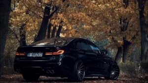 BMW M5 F90 - чёрная машина