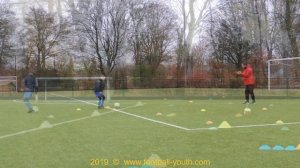 Футбол техническая тренировка