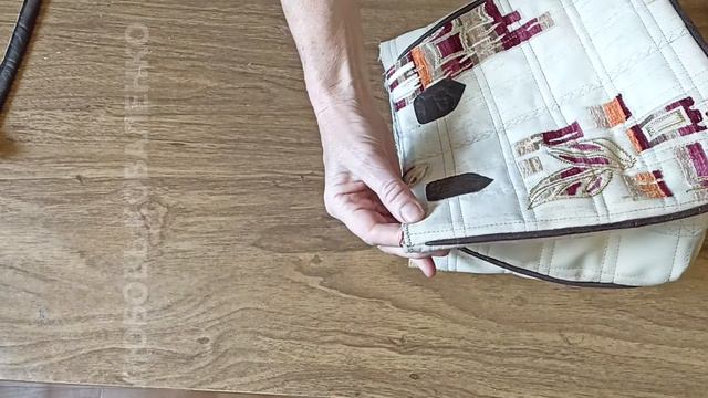Шью удобную красивую летнюю сумку. Бесплатная выкройка + подробный м/к по пошиву сумки.