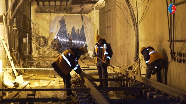 О ходе строительства первого пускового участка Третьего пересадочного контура метро смотреть онлайн