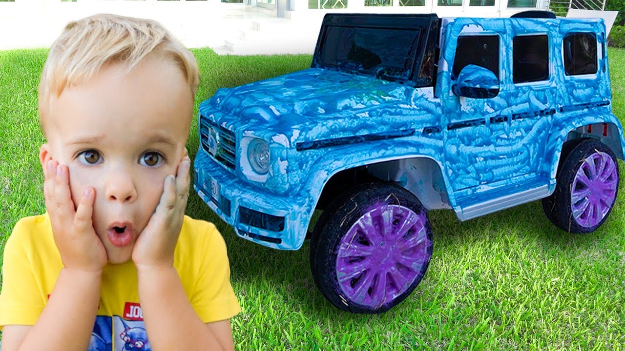 Изучайте автосервис для детей, вместе с Владом и Ники [Видео для детей] смотреть онлайн