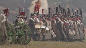 Реконструкция сражения 1812 года под Малоярославцем.
2015 год