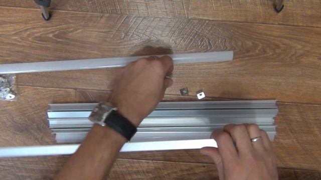 Алюминиевый профиль для светодиодной ленты с Aliexpress Угловой профиль с рассеивателем