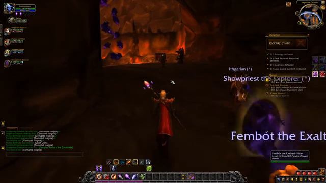Nightborne Warlock Classic Dungeon Video (Ragefire Chasm)-(Remake Video) смотреть онлайн