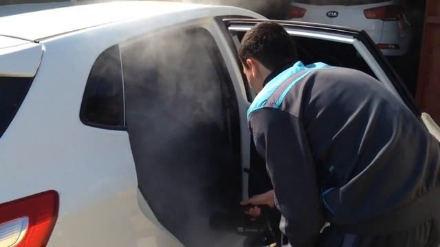 Удаление неприятных запахов в автомобилях и квартирах. Сухой туман. Казань смотреть онлайн