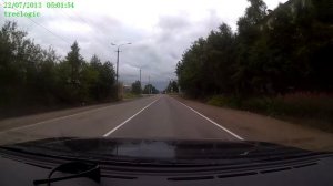 въезд в апатиты ... возвращаемся из отпуска ...