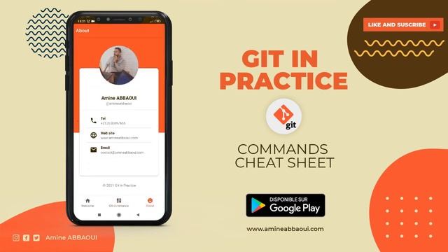 Application mobile - Git in practice | Promo video смотреть онлайн