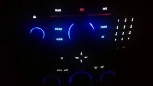 Astra H.  Пересвет салона. Часть 1